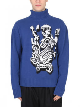 Etro - Blue Turtle Neck Sweaters (M)