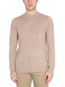 Ballantyne - Beige Crew Neck Sweaters (2XL)