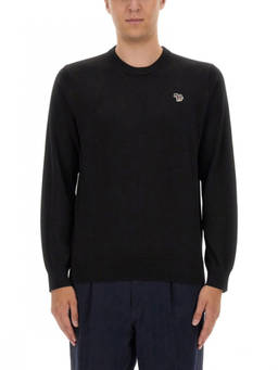Ps By Paul Smith - Black Crew Neck Sweaters (XL)