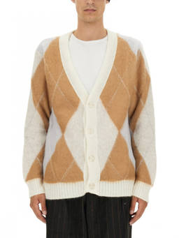 Family First - Beige V Neck Cardigans (XL)