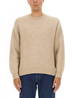 Sunflower - Beige Crew Neck Sweaters (XL)