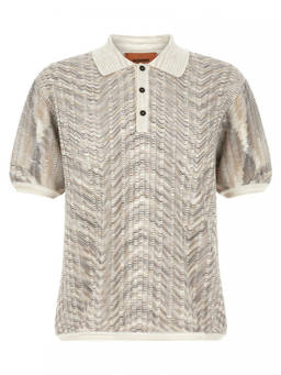 Missoni - Multicolour Knitted Polo Sweater