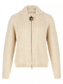 JW Anderson - Off White Knitted Cardigan