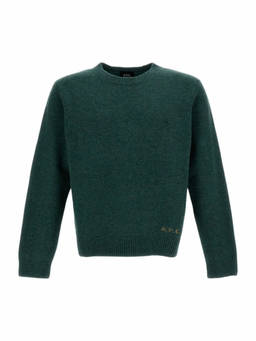 A.P.C. - Green Regular Crew Neck Sweater