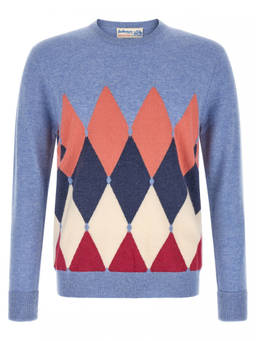 Ballantyne - Light Blue Regular Sweater