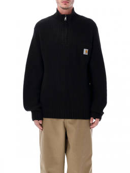 Carhartt WIP - Black Half Zip Sweater