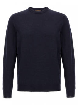 Zanone - Blue Wool Sweater
