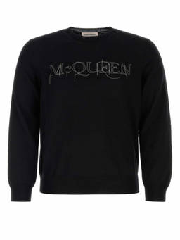 Alexander McQueen - Black Wool Sweater
