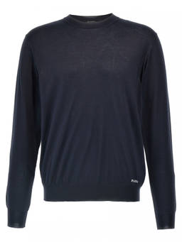 PRADA - Blue Silk Sweater