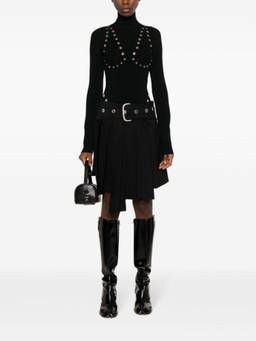 OFF-WHITE - Black High Neck Sweater