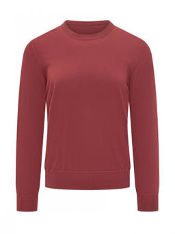 Brunello Cucinelli - Red Crew Neck Sweaters