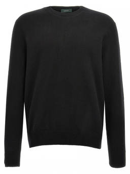 Zanone - Black Crewneck Sweater