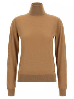 Dolce&Gabbana - Beige Wool Turtleneck Sweater (L)