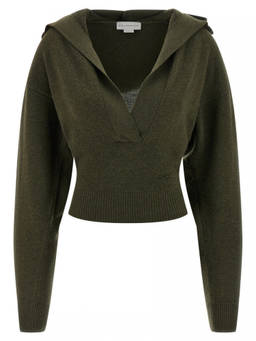 Stella McCartney - Green Hooded Sweater (M)