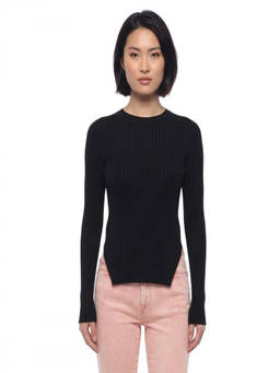 Stella McCartney - Black Knitted Crew Neck Sweater