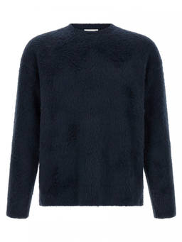 Roberto Collina - Navy Blue Gauze Sweater
