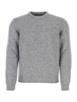 Dolce&Gabbana - Grey Nylon Blend Sweater (L)