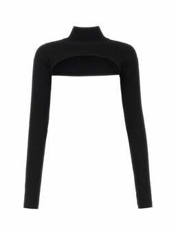 Dolce&Gabbana - Black Viscose Blend Shrug