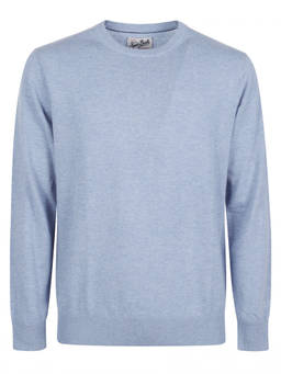 MC2 Saint Barth - Light Blue Crewneck Sweater (XL)