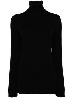 Junya Watanabe - Black Roll Neck Pullover