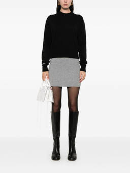 Sportmax - Black Wool Crewneck Sweater
