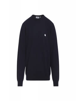 Carhartt - Navy Blue Crewneck Sweater