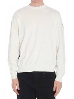 Moncler - White Crew Neck Sweater