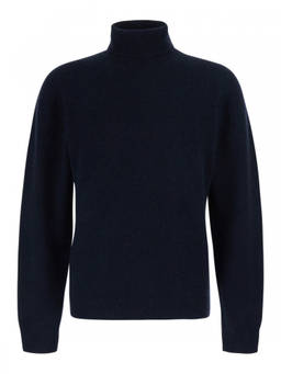 Roberto Collina - Navy Blue Turtle Neck Sweater