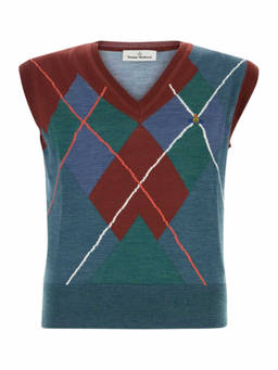 Vivienne Westwood - Multicolour V Neck Sweater