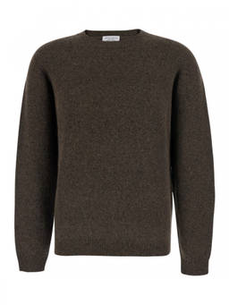 Roberto Collina - Brown Crew Neck Sweater