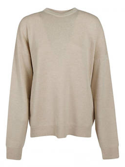 Balenciaga - Beige Crewneck Sweater