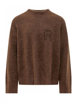 REPRESENT - Brown Crew Neck Sweaters