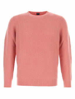 Fedeli - Pink Crew Neck Sweaters (XL)