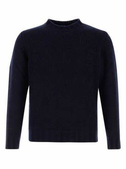 Fedeli - Navy Blue Knitted Sweaters