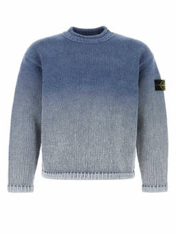 Stone Island - Blue Crew Neck Sweaters (S)