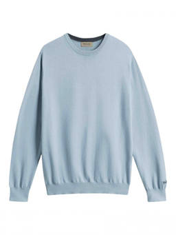 Woolrich - Light Blue Solid Sweater