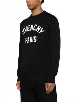 Givenchy - Black Crew Neck Sweater