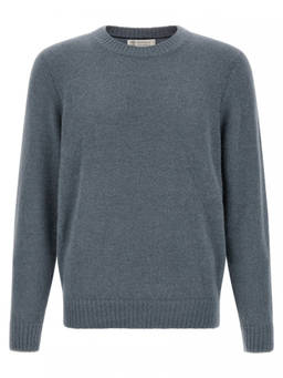 Brunello Cucinelli - Light Blue Knitted Sweater