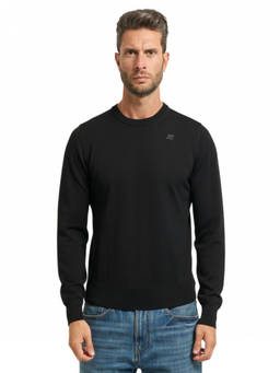 K-Way - Black Crew Neck Sweater