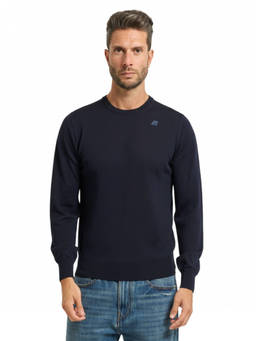 K-Way - Dark Blue Crew Neck Sweater