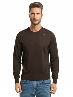 K-Way - Dark Brown Crew Neck Sweater