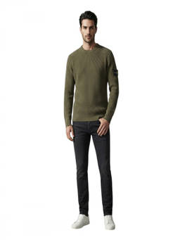 Stone Island - Green Crew Neck Sweater