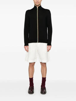 Paul Smith - Black Artist-Stripe Detailed Cardigan