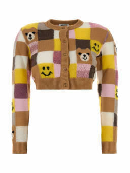 Moschino - Multicolour Graphic Print Cardigan