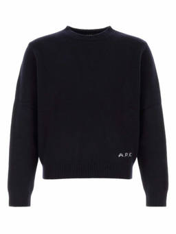 A.P.C. - Dark Blue Relaxed Sweaters