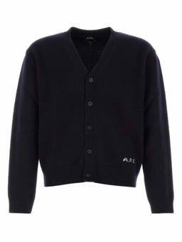 A.P.C. - Dark Blue Regular Cardigans