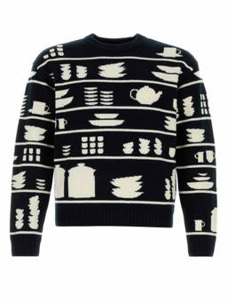 JW Anderson - Black Crew Neck Sweater (S)