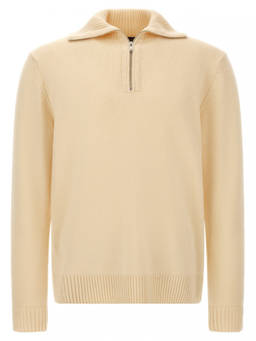 Zanone - Off White Knitted Sweater