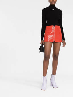 Courreges - Black Turtleneck Sweater