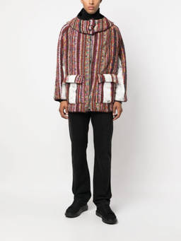 Vitelli - Multicolour Knitted Hooded Cardigan